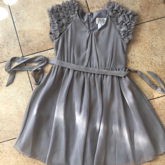 Gray special occasion dress - Picture 1 of 6
